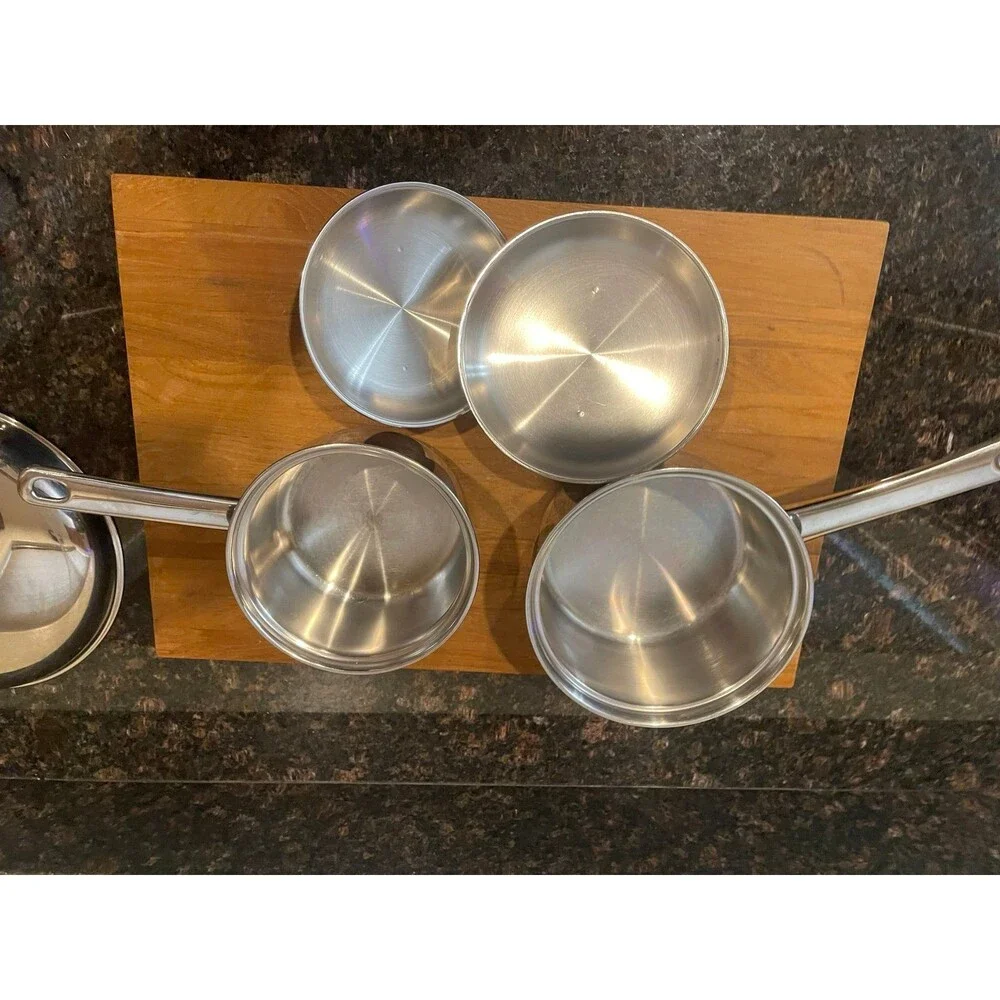 Belgique Stainless Steel Cookware Set - 7 Pieces